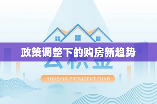 措勤政策调整下的购房新趋势