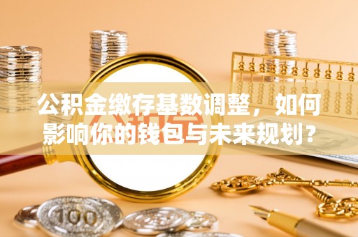 措勤公积金缴存基数调整，如何影响你的钱包与未来规划？