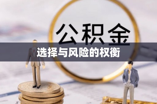 措勤选择与风险的权衡